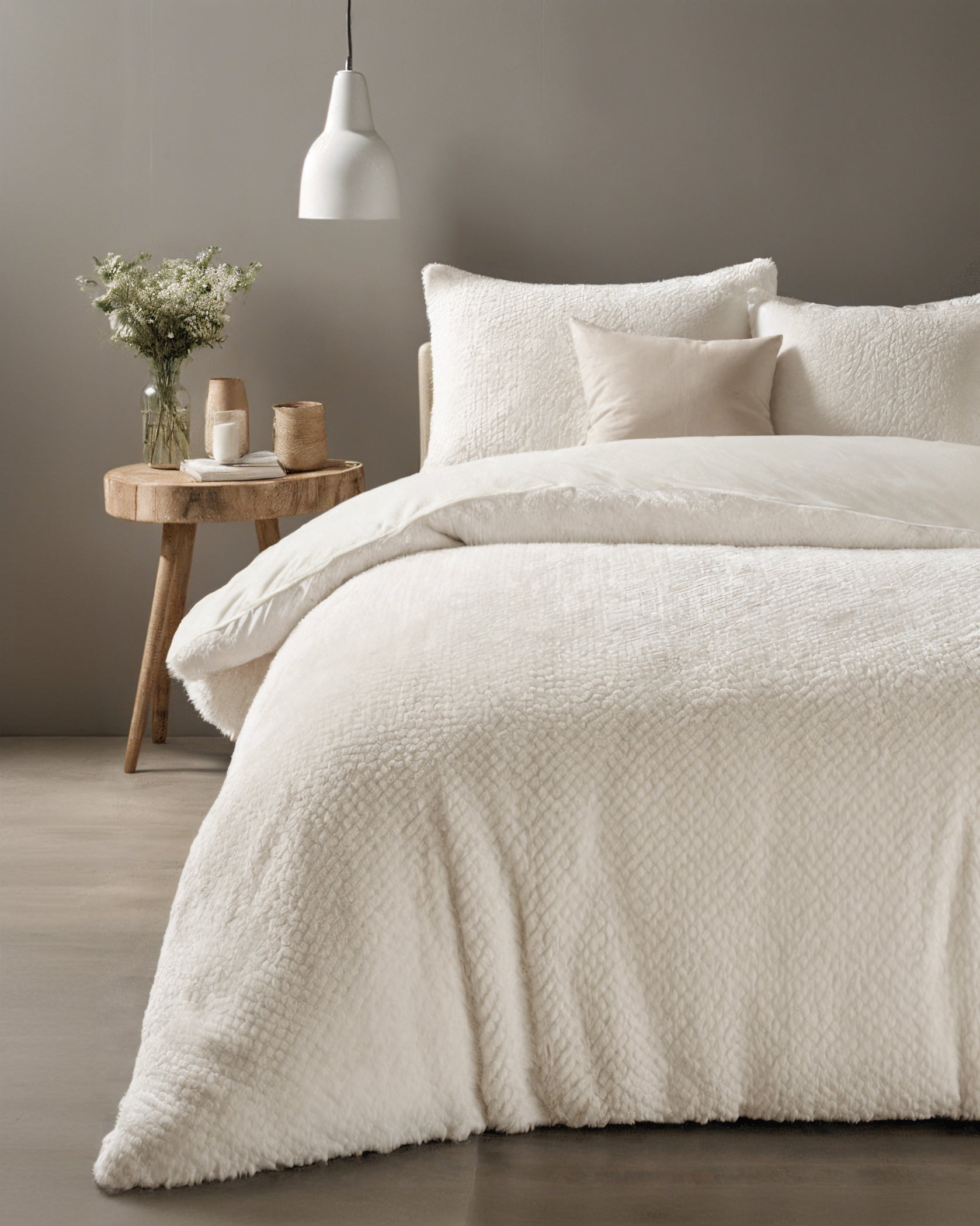 FUR TEDDY Beige