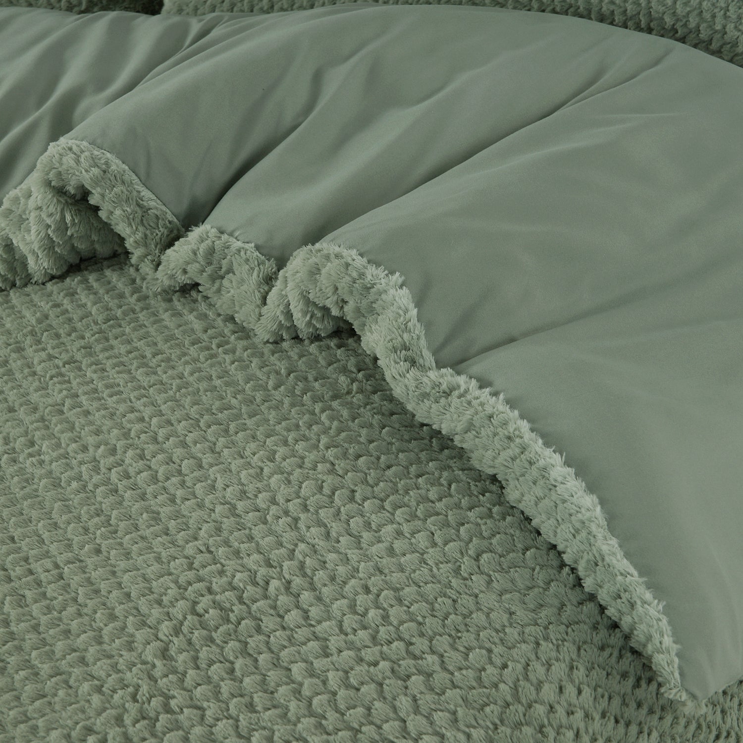 FUR TEDDY Groen