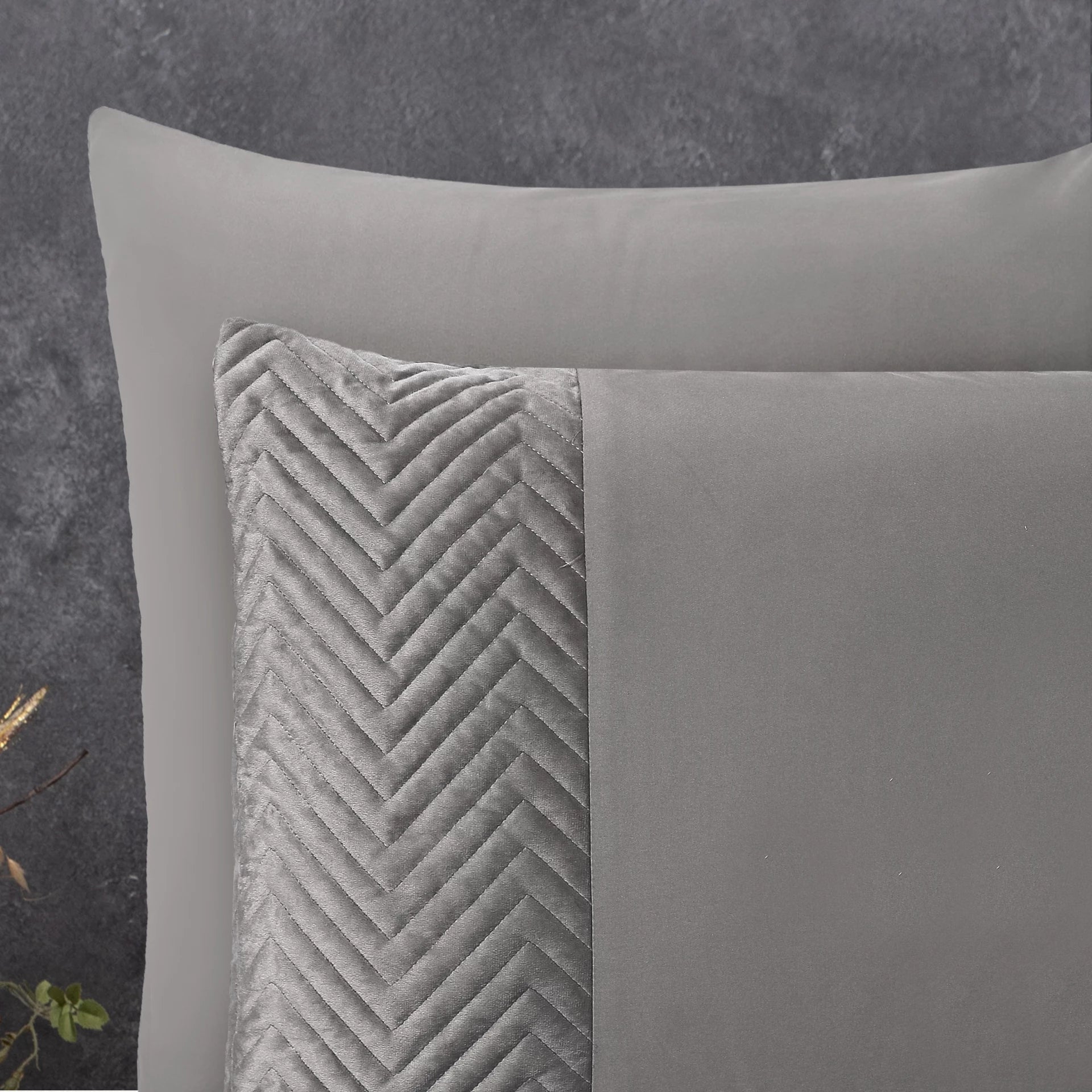 Velvet Crossline Zand/Grijs
