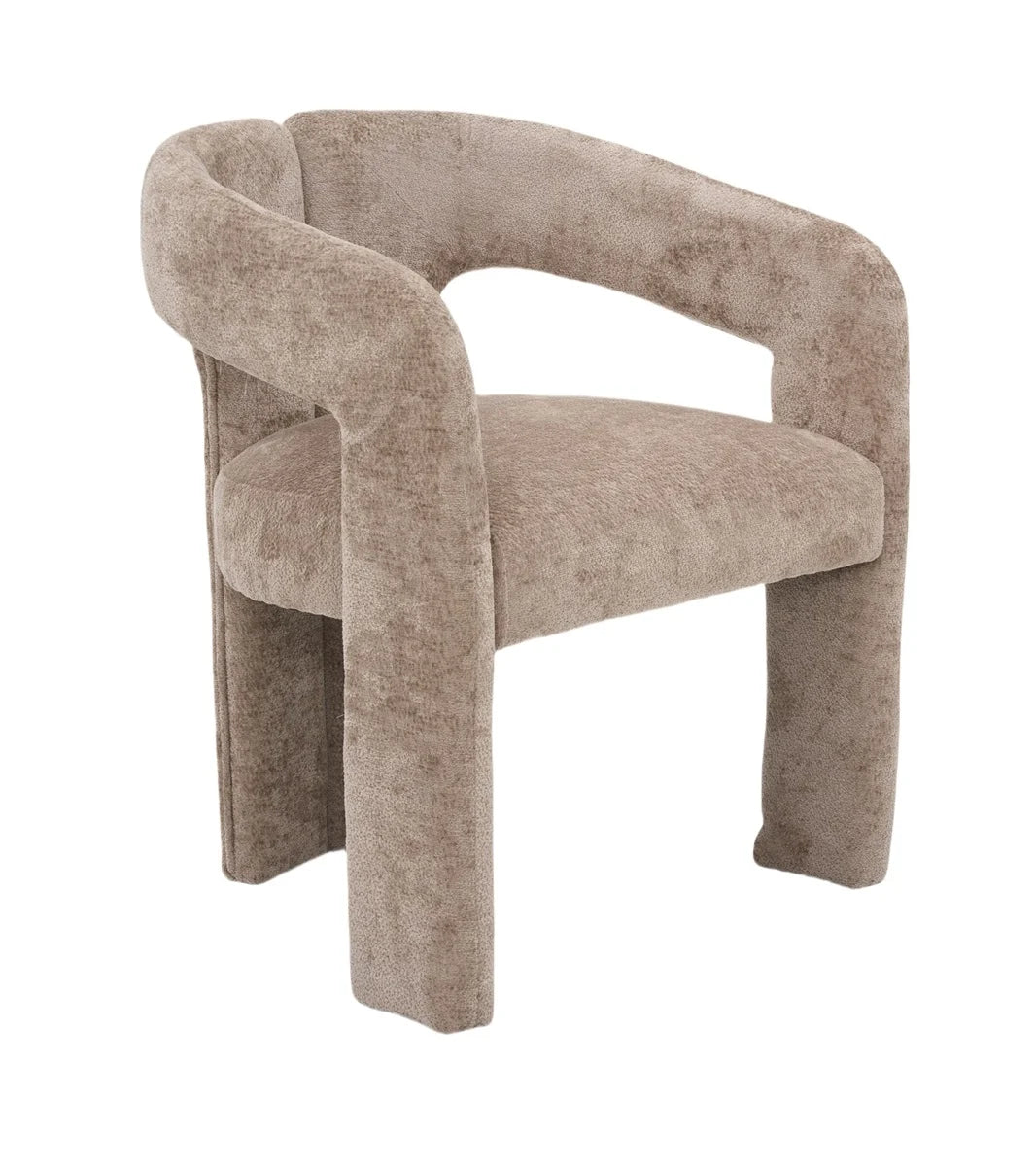 CHAISE BARONI GRISE 
