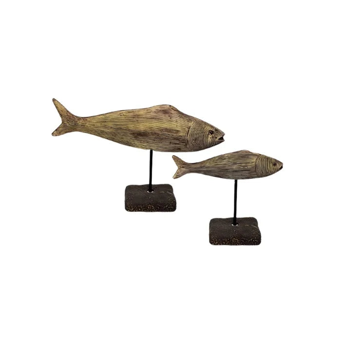 STANDING FISH SET OF 2