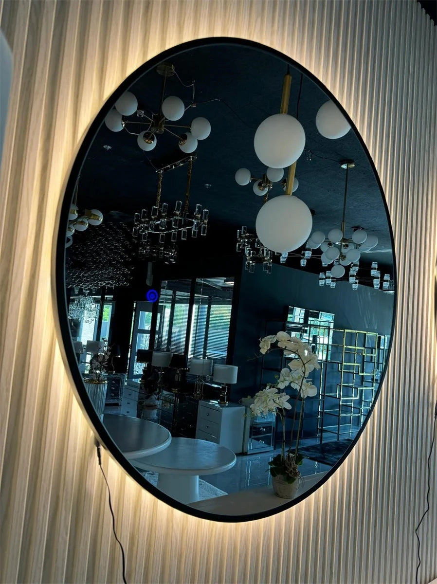 MIRROR BLACK 120X120