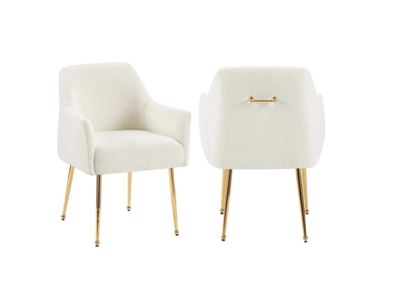 CHAISE MILA ARGENT + GRIS