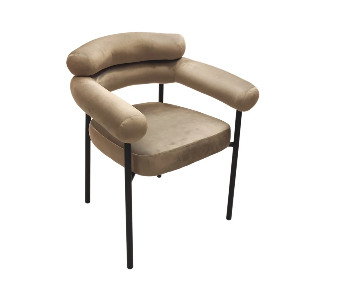 CHAISE CUPIDON BOUCLE BLANCHE