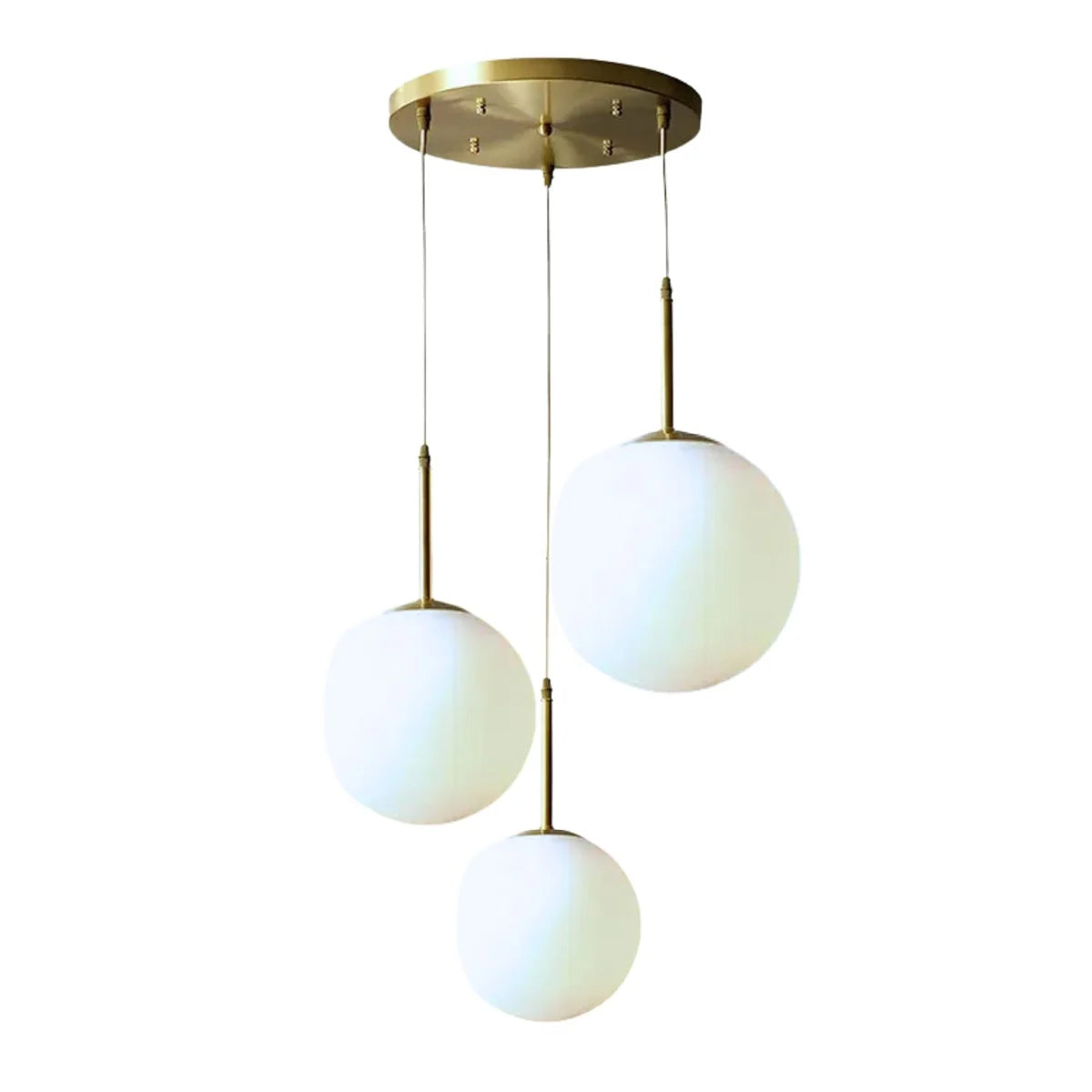 HANG LAMP WHITE/GOLD 3