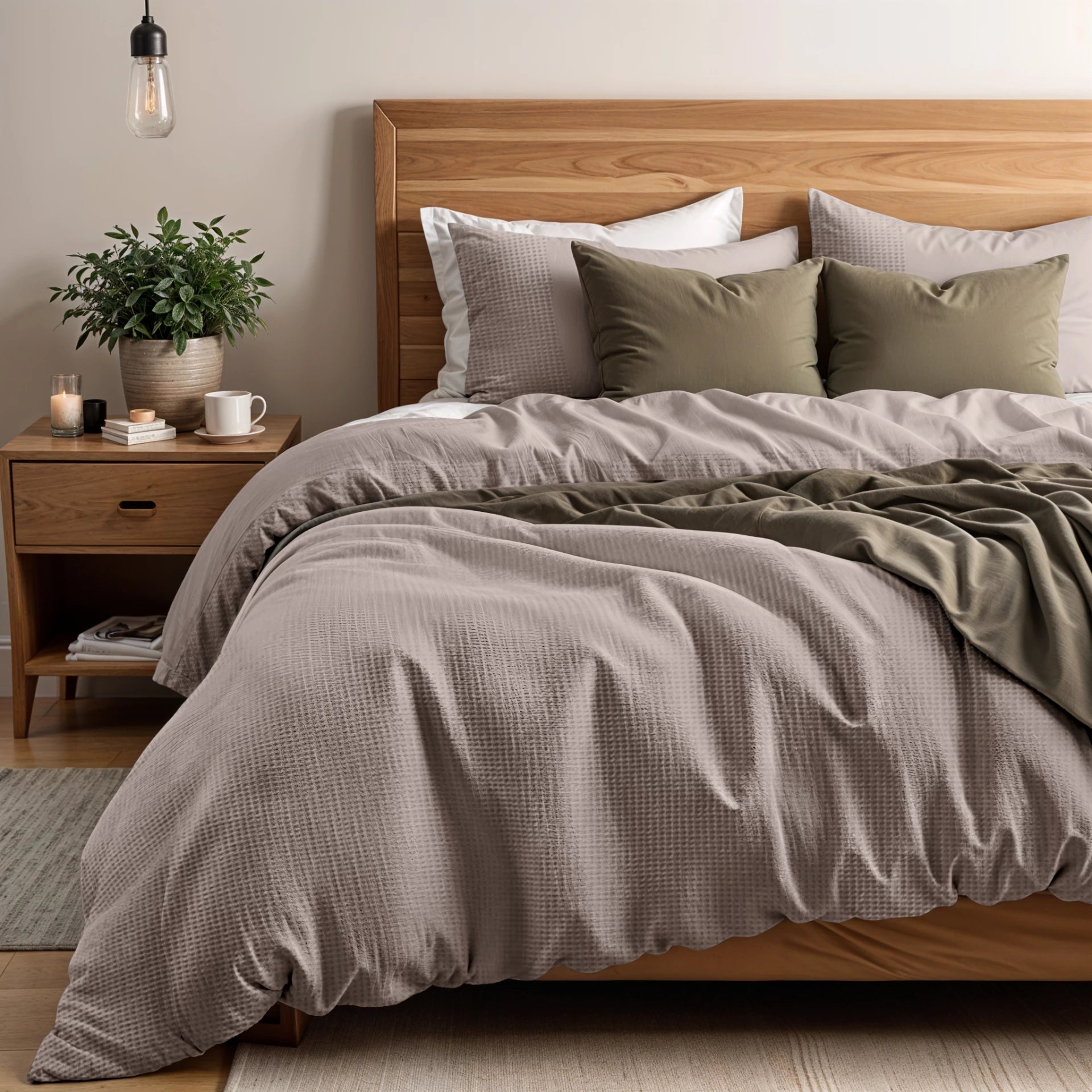 MODEA Waffle Taupe